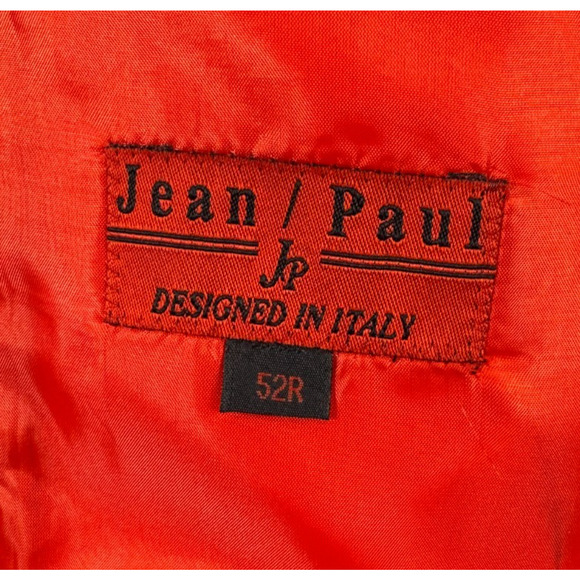 JP Designed In Italy Santa Suit Mens 52R Jacket 48x29 Pants Red - Picture 8 of 16